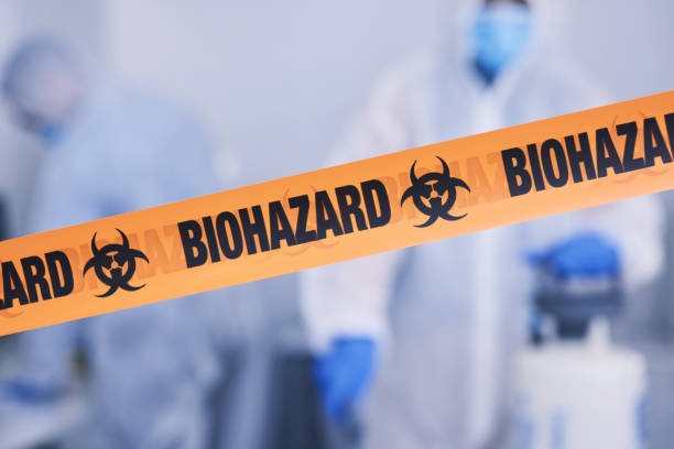 Professional Blood Cleanup technician working in Malmo, NE